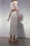 SWAYING/KNIT Velvet Straight Skirt SW212XZ23 PS36
